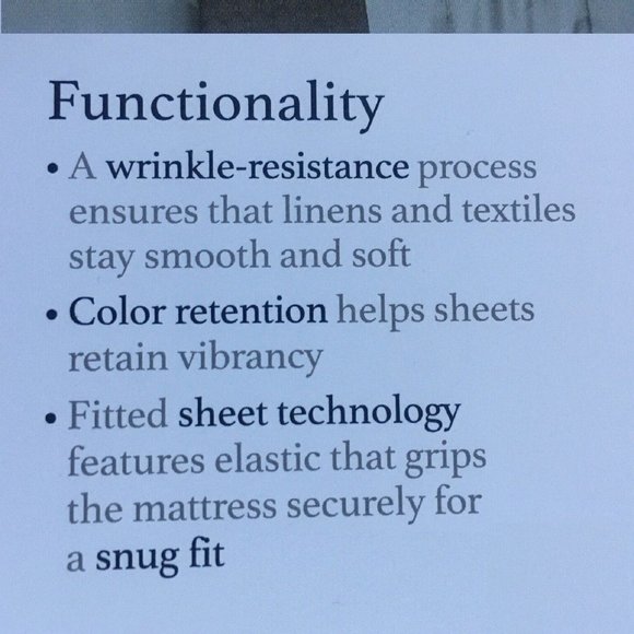 4-pc COBALT BLUE STRIPE Charter Club Damask 550 TC 100% Cotton QUEEN Sheet Set - Picture 5 of 11